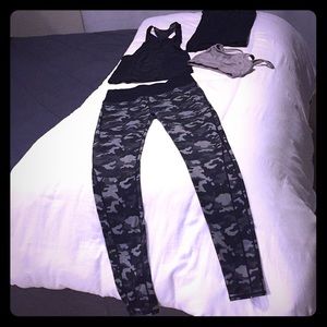 4 piece Fabletics workout set